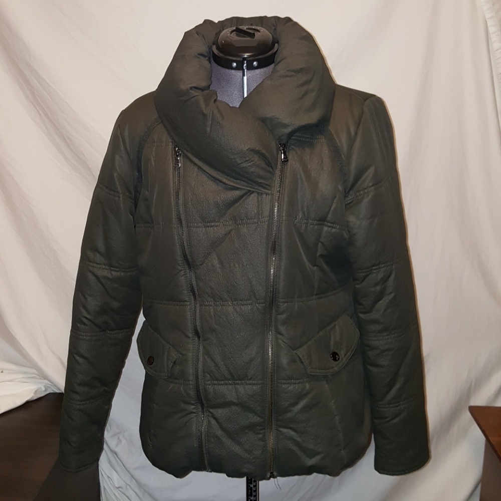 Army Green Kenneth Cole Coat